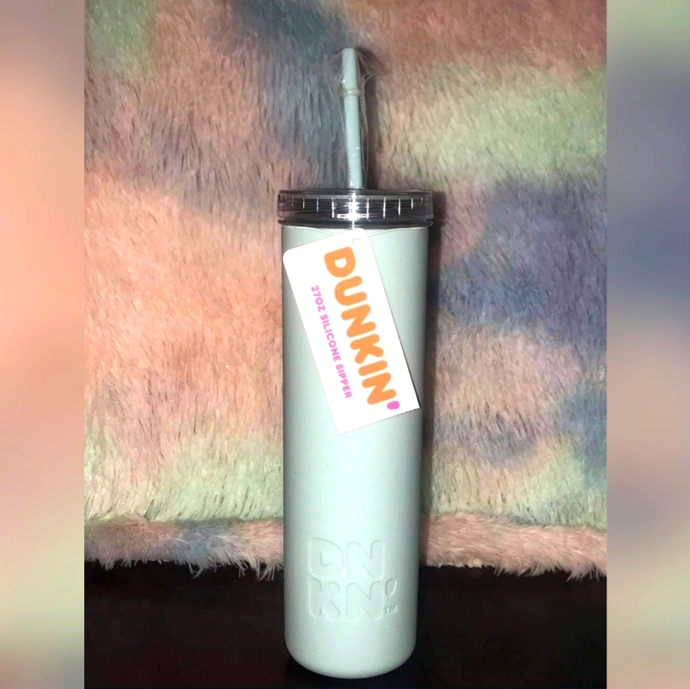 🔥Authentic Dunkin Donuts Silicone Sipper